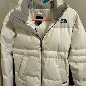 The North Face White Puffer Jacket